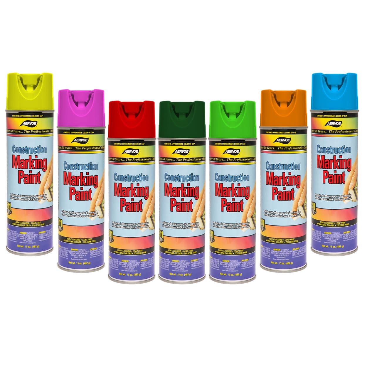 PEINTURE DE MARQUAGE POUR LA CONSTRUCTION (INVERSÉE)