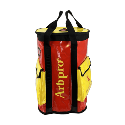 SAC À DOS SEAU 75 L ROUGE/JAUNE