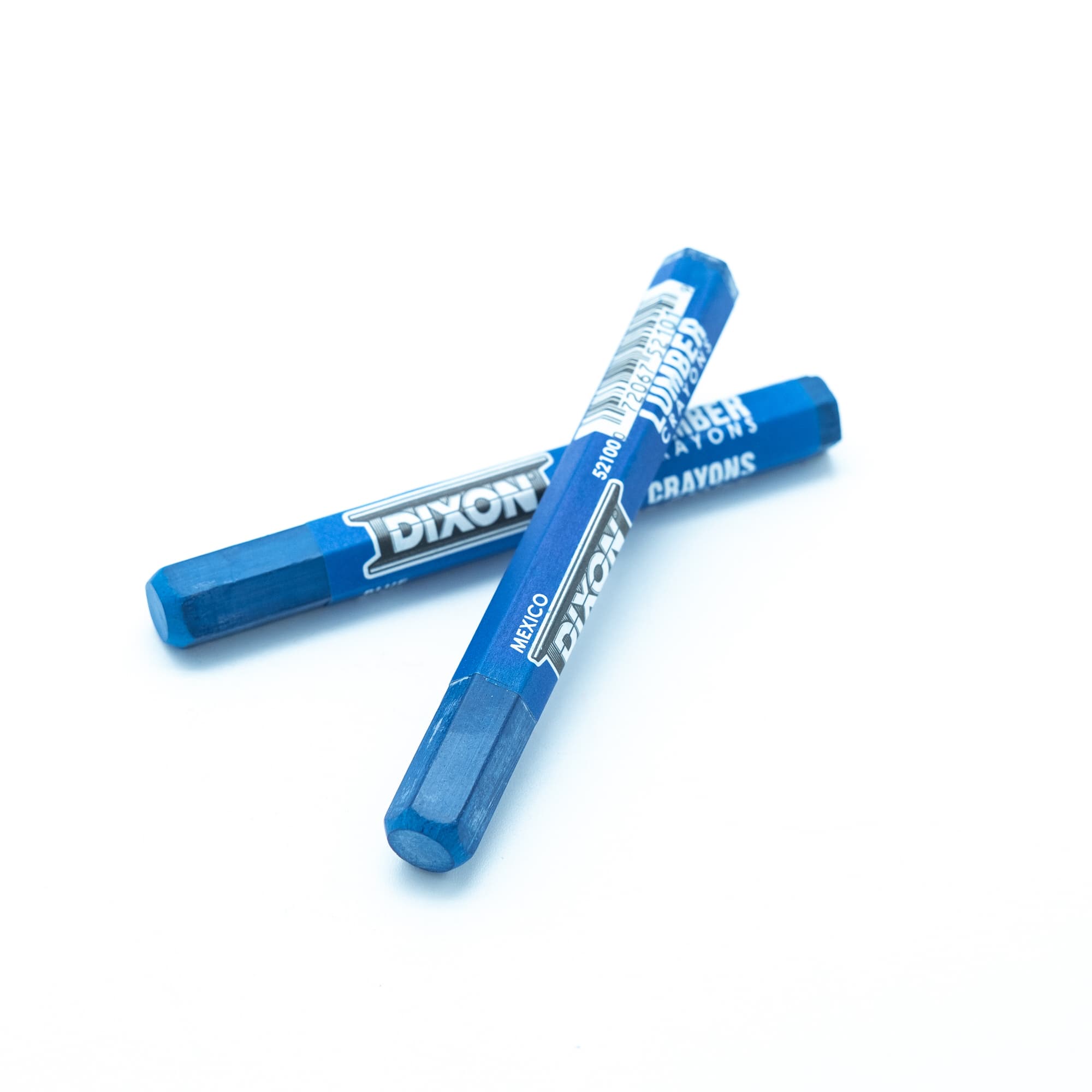 CRAYONS DE CIRE GRAS DE DIXON, BLEU - PAQUET DE 12