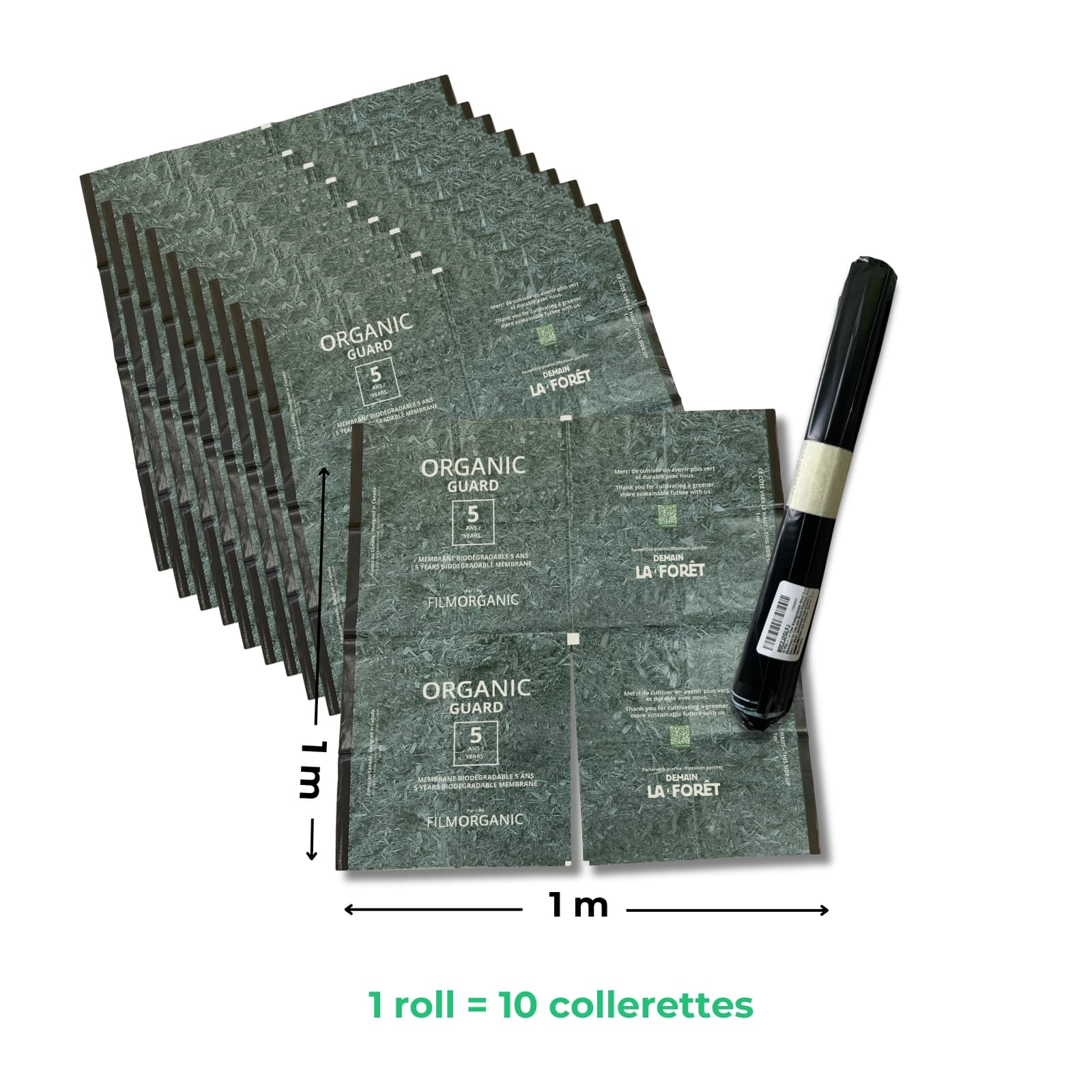 PAILLIS BIODEGRADABLE 5 ANS QTE 10 A 89