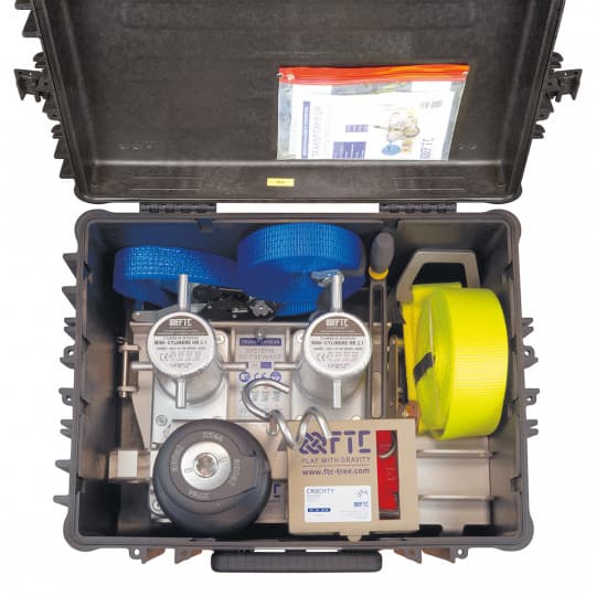 TREUIL AVEC CYLINDRES DE FRICTON, TRANSFORMER DE FTC AVEC COFFRET