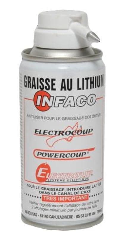 GRAISSE EN AEROSOL POUR SECATEUR INFACO