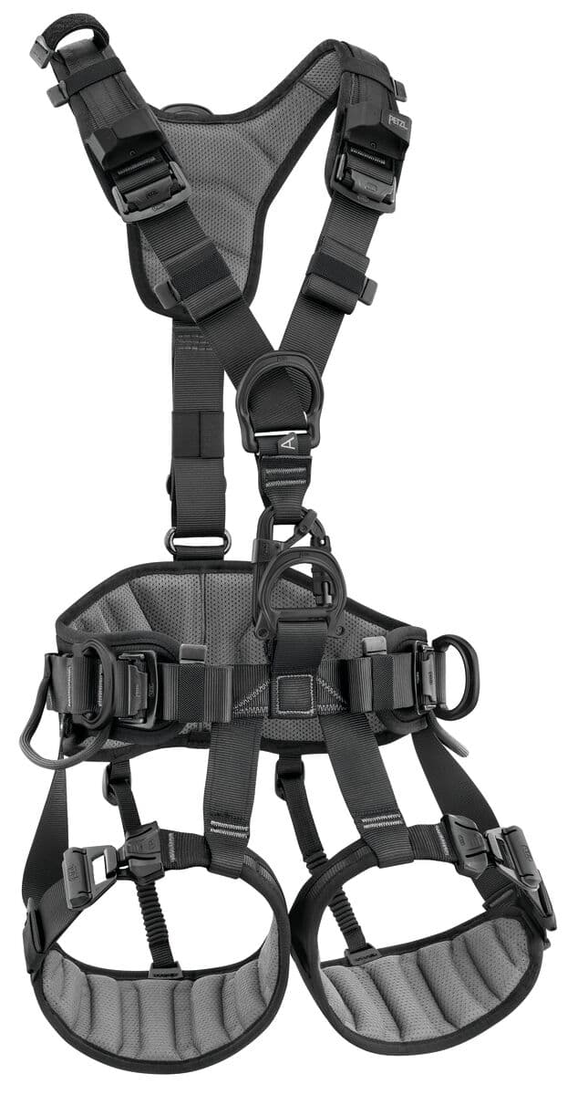 HARNAIS PETZL AVAO FAST NOIR – VERSION INTERNATIONALE