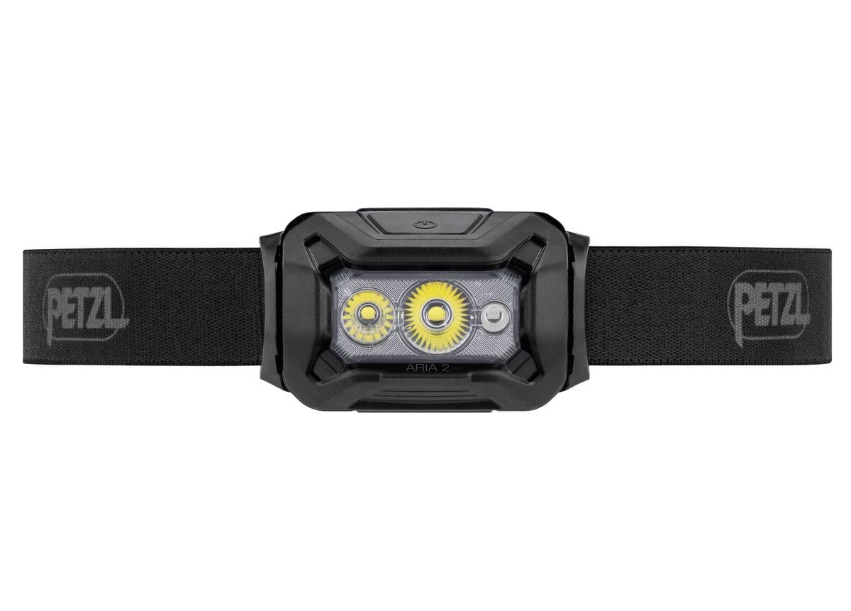 PETZL ARIA 2 RGB RECHARGEABLE HEADLAMP – 450 LUMENS