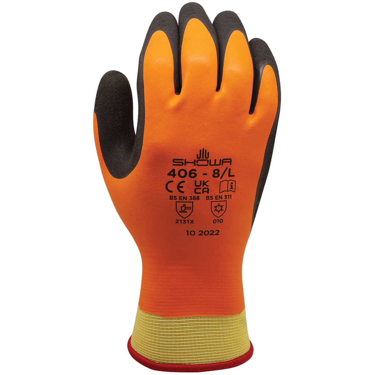 GANTS DE TRAVAIL HIVER SHOWA 406 DOUBLÉS ET HYDROFUGES