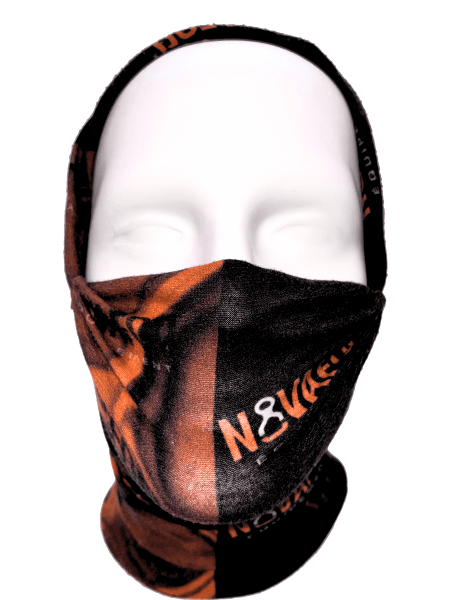 BLACK POLYESTER TUBE SCARF NOVAFOR EQUIPMENT